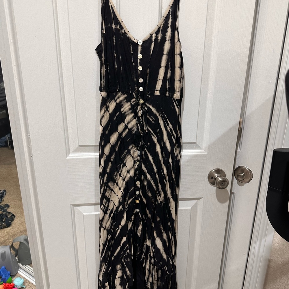 Tie Dye Maxi Dress - Handmade